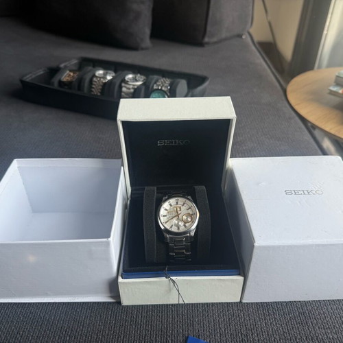Seiko Premier Kinetic Perpetual Calendar 7D48 μεταχειρισμένο με κουτί