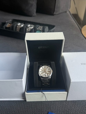 Seiko Premier Kinetic Perpetual Calendar 7D48 μεταχειρισμένο με κουτί