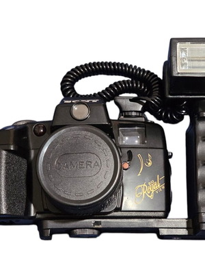 Φωτογραφική μηχανή Sony με film και φλας σαν καινούργιο