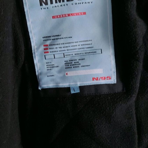 Ladies Nimbus all purpose parka jacket like new, black, size L-XL