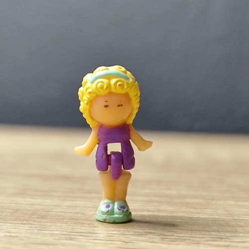 Vintage Polly Pocket Merry Go Round Pals figure used