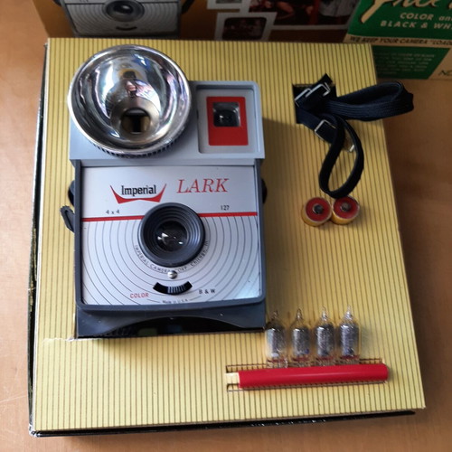 Imperial Lark 127 Vintage Camera Kit New