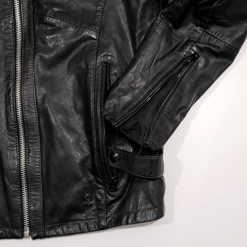 G-Star Raw Chopper Leather Jacket like new, size S, black