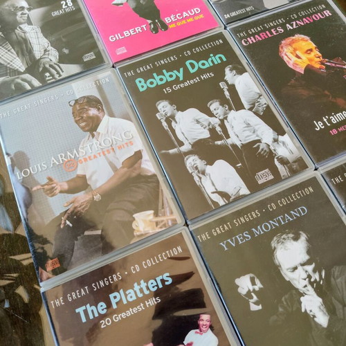 The Great Singers CD Collection, 9 CDs with 196 hits
