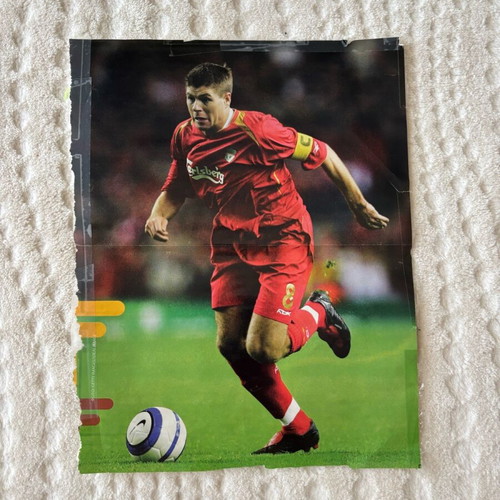 Gerrard poster like new from magazine