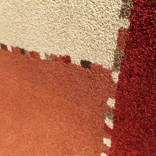 Biokarpet rug new 2.00x2.90 with warm colors