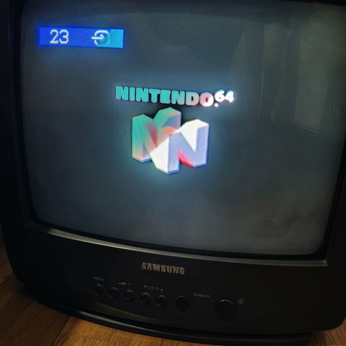 Nintendo 64 console used with jumper pack, power supply, cables, and two faulty controllers