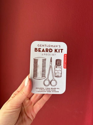 Gentleman’s Beard Kit grooming set for beard new