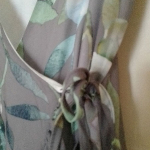 Cento Fashion floral wrap dress like new, multicolor