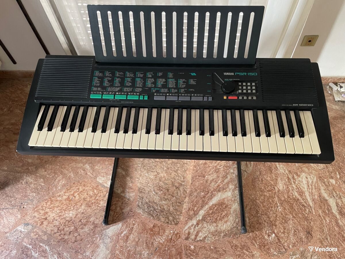 Yamaha PSR-150 keyboard like new with… - € 100,00 - Vendora.cy
