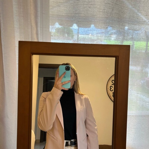 Paranoia blazer pink nude new, size M