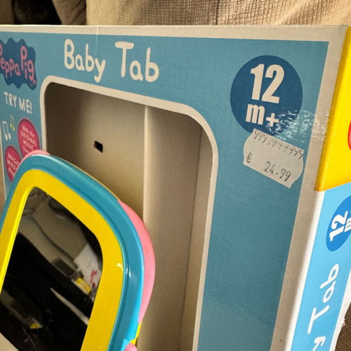 Peppa Pig Baby Tab Play And Learn Tablet like new