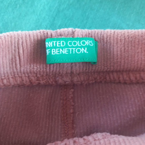 Benetton corduroy pants like new, 18-24 months