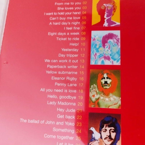 The Beatles 1 Best Of CD, original Apple/EMI