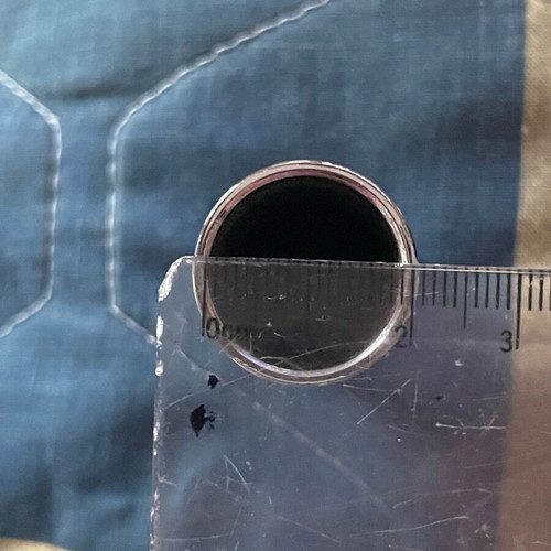 Metal guitar slide like new, large size