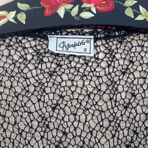 Black Mesh Kimono Cardigan XL like new