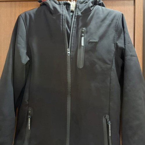 District75 black children's jacket like new, size 12-14