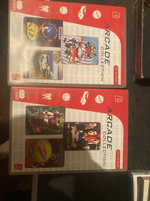 Arcade Collection 2x disks with 6 games like new for PC