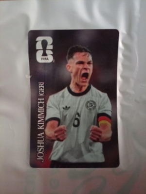 Panini FIFA World Cup 2026 Coca Cola стикер Kimmich, издание EU, като нов