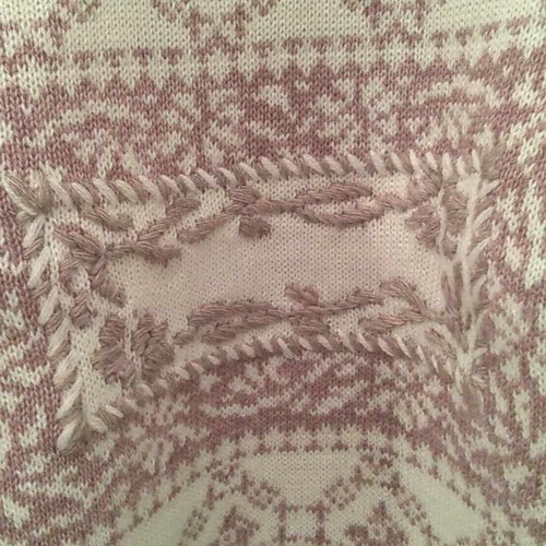 Vintage Knitted Tricoteen Blouse 90s for Girls