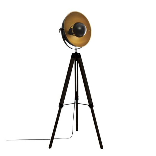 Atmosphera Lahti Vintage Floor Lamp like new, black, E27 socket