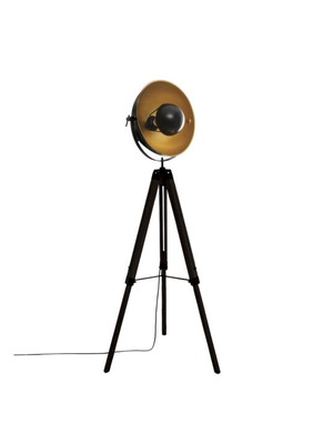 Atmosphera Lahti Vintage Floor Lamp like new, black, E27 socket