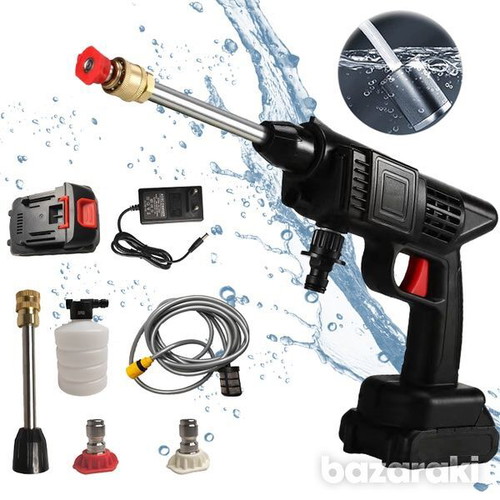 Portable Electric Pressure Water Gun 48V with 2 Batteries