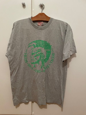 Diesel Vintage T-shirt Only The Brave used, size M
