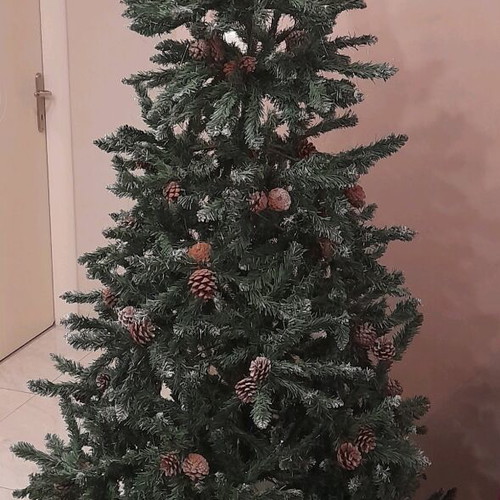Christmas tree used with 36 detachable branches, height 1.80 m