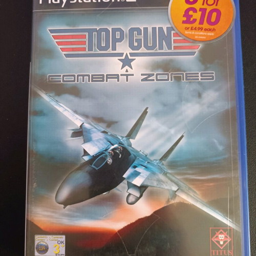 Top Gun Combat Zones PS2 like new