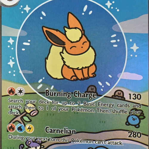 Pokemon Flareon Jolteon Vaporeon Bubble Cards in excellent condition