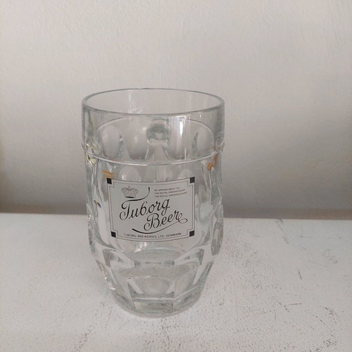 Tuborg Beer beer glass like new, collectible 400ml
