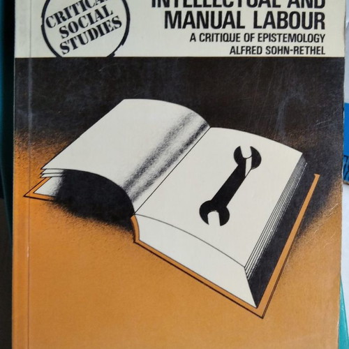 Intellectual and Manual Labour used book