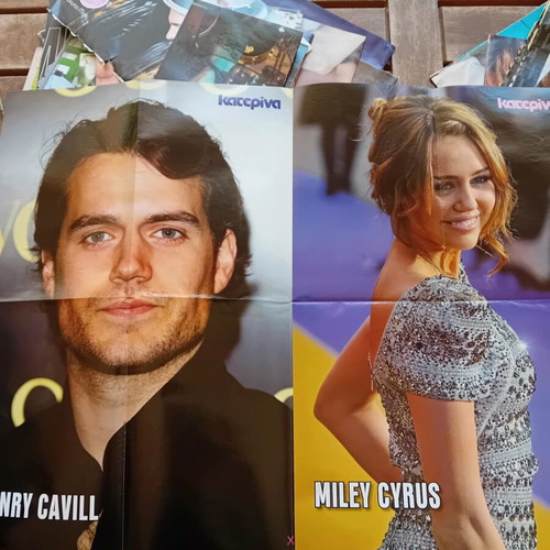 Y2K Celebrity Posters like new