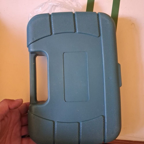 Tool set in plastic carrying case new