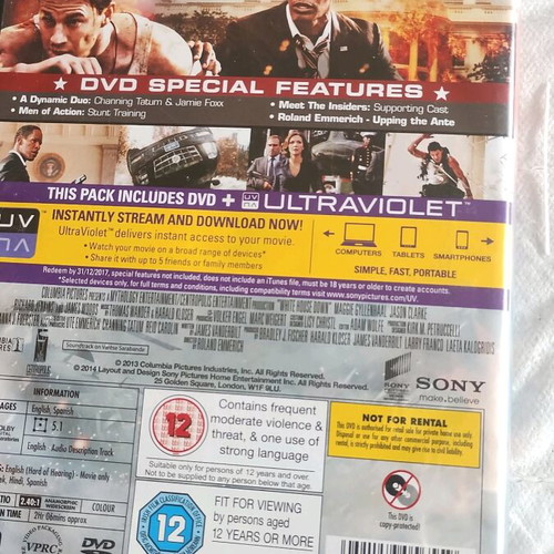 White House DVD film new