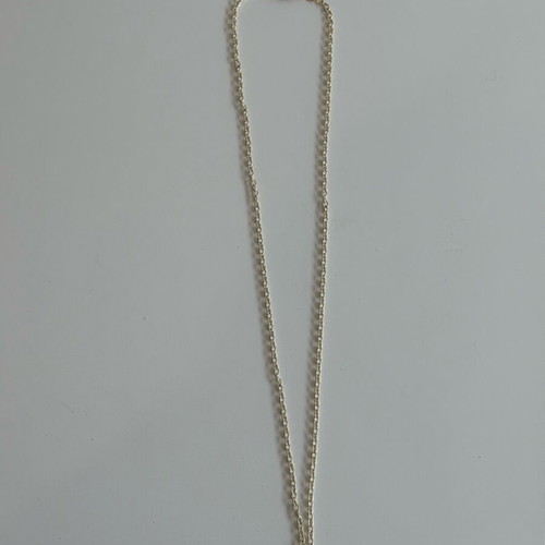 Necklace with cross fashion jewelry made to order, gold-colored