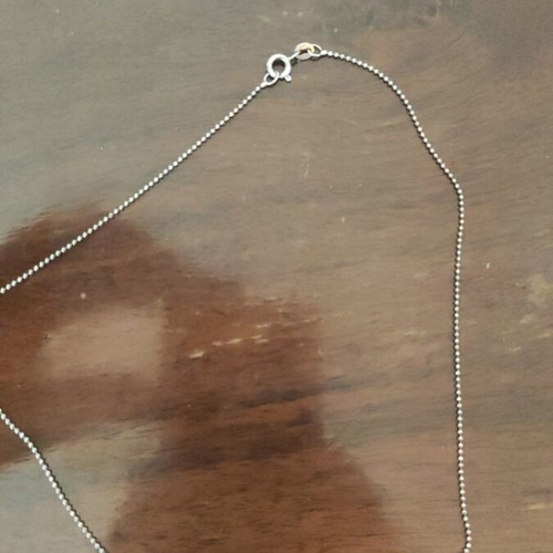 925 silver chain 40 cm, like new