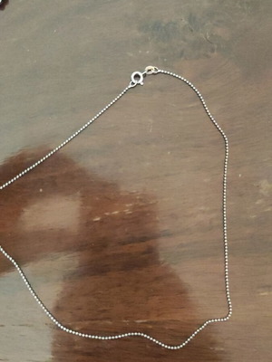 925 silver chain 40 cm, like new