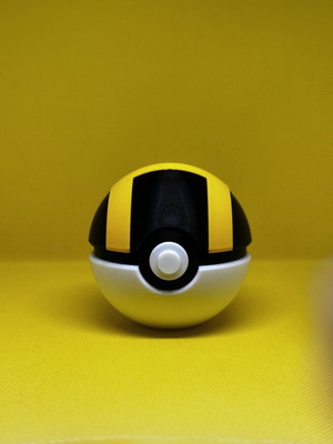 3D Printed Pokémon Ultra Ball διακοσμητικό από ανθεκτικό πλαστικό PLA