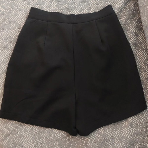 Shein fabric shorts black like new, women's XS