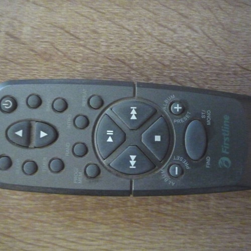 Remote Controlled Radio FM/MW CD MP3 Player used, Firstline, partial function