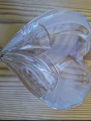Crystal double bowl used