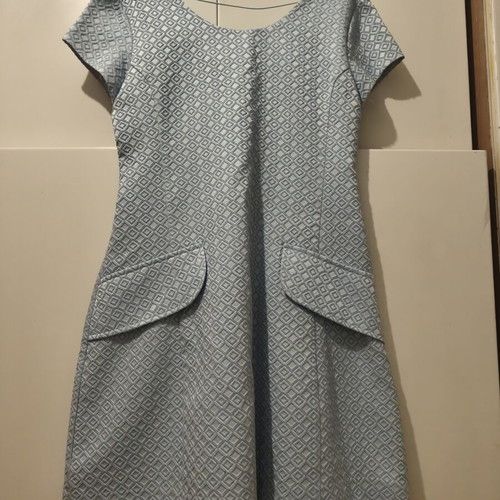 Manolo formal dress, turquoise, size L / 40 / 12