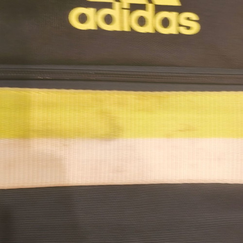 Adidas Sweden SvFF Football Boot Bag used, navy blue and yellow