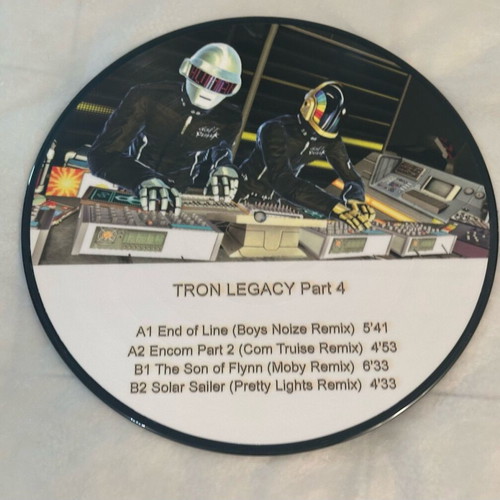 Daft Punk Tron: Legacy 4 picture disc vinyl like new