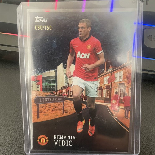Manchester United Numbered Card Topps