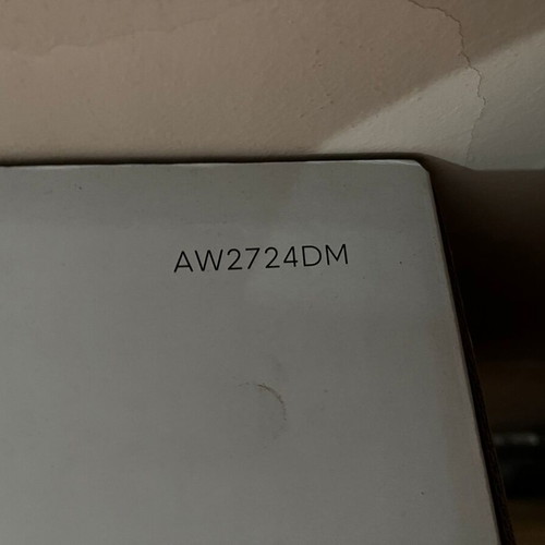 Dell Alienware AW2724DM gaming monitor like new, 27" QHD IPS 180Hz
