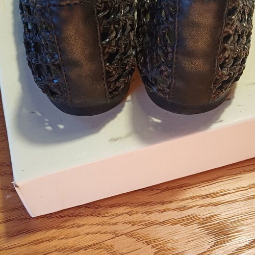 Corina black ballerinas like new, synthetic leather, size 37