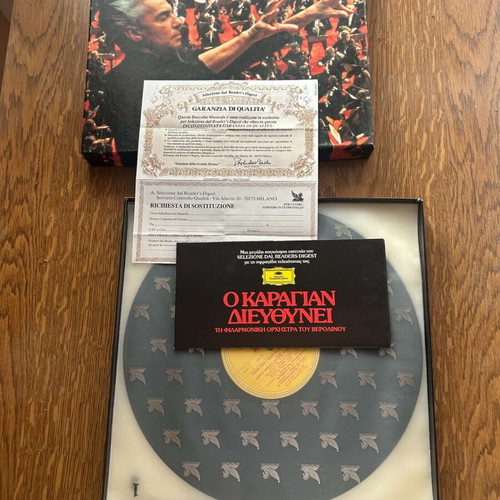 Karajan Berlin Philharmonic Vinyl Box Set new, classical